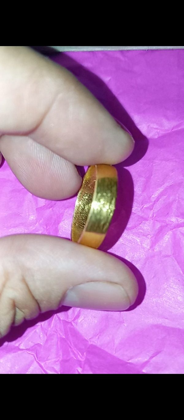 6 gram pure gold chhalla ll 99.5 with BIS hallmark ll शुद्ध सोने का बेजोड़ छल्ला ll सूर्य, मंगल, गुरु के लिए ज्योतिष विज्ञान के उपाय हेतु लाभदायक