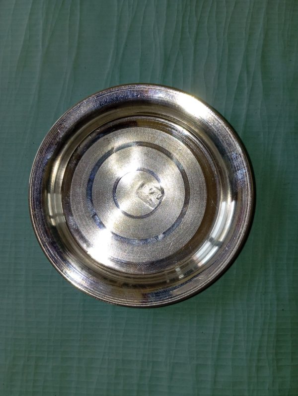 शुद्ध चांदी (99.50%)से बनी हुई प्लेट ll 20 gram