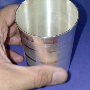 50 ग्राम शुद्ध चांदी का गिलास ll 99.50% Hallmark ll 100 ml पानी की मात्रा लगभग